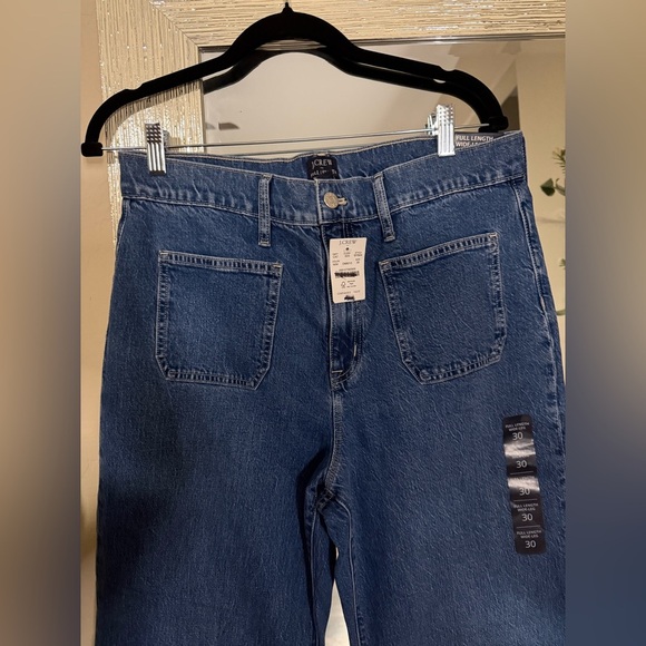 JCREW Wide-leg patch-pocket full-length jean - NWT - Picture 6 of 9